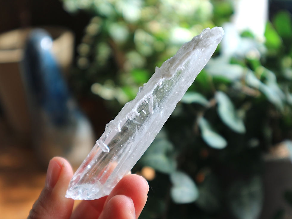 サムネイル： 「シャンバラの杖」ディマンティーナ産レイザークオーツ