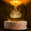 Thumbnail: Lord Ganesh Ji Crystal Ball Night Light | Transparent Crystal Lord Ganesha Idol