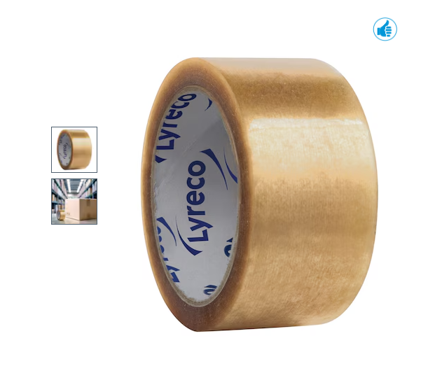verpaktape transparant, 50 mm x 66 m
