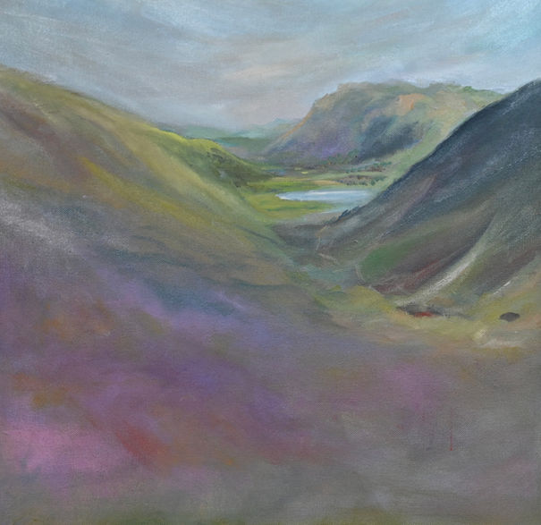 cool but quiet valleys looking down on Ullswater