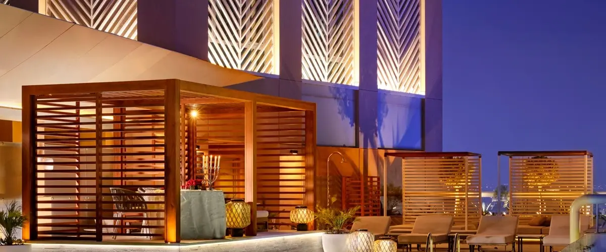Private Cabanas At the Pooside