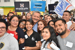 Ricardo Ortiz sostiene un encuentro con jóvenes