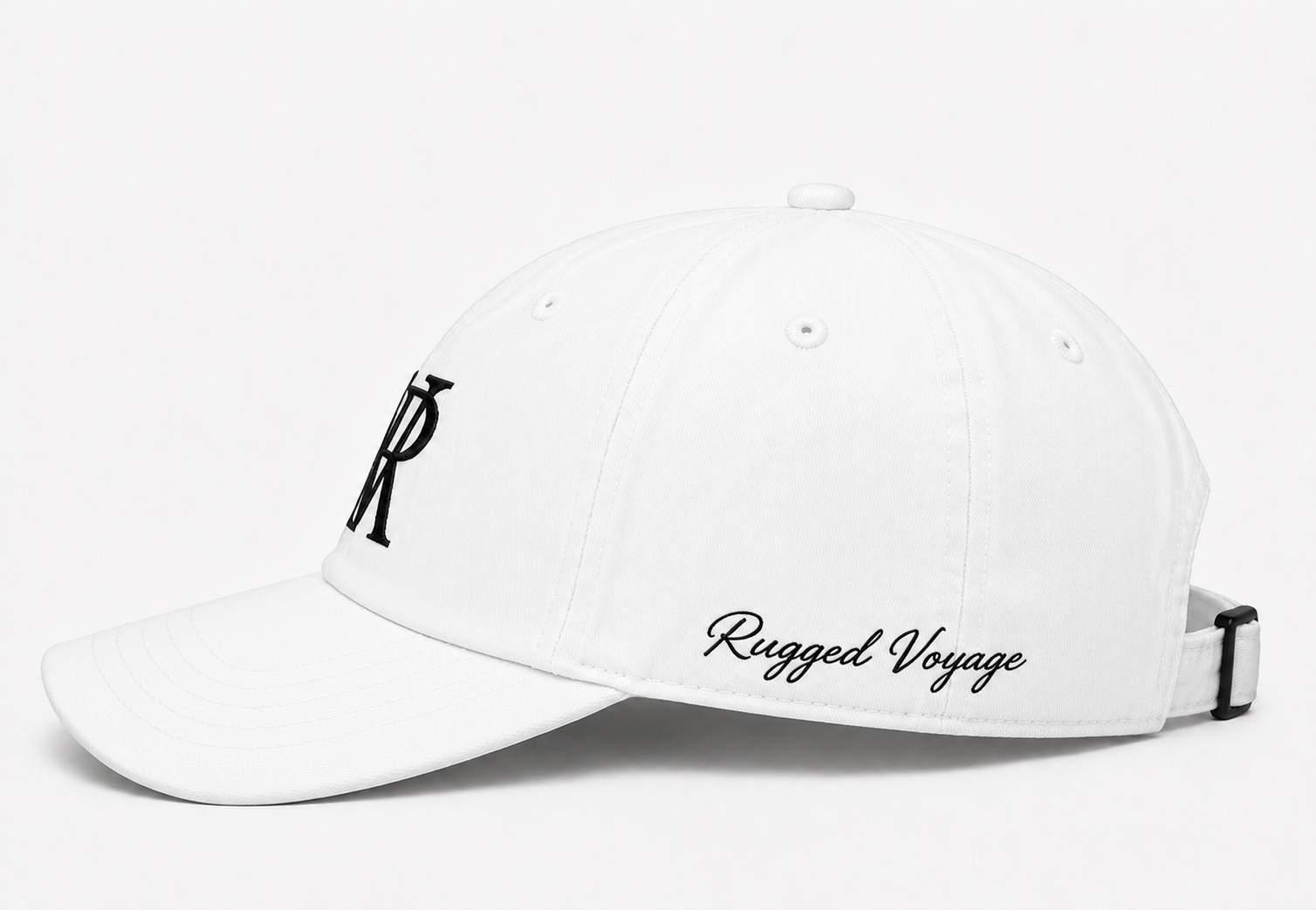Rugged Voyage Signature Cap - White