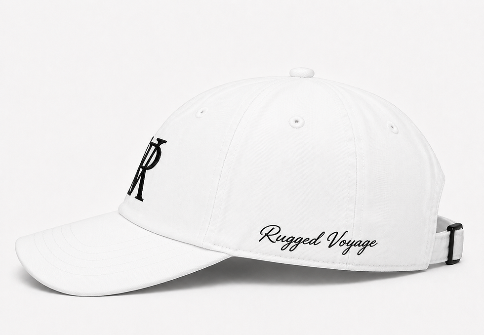 Thumbnail: Rugged Voyage Signature Cap - White