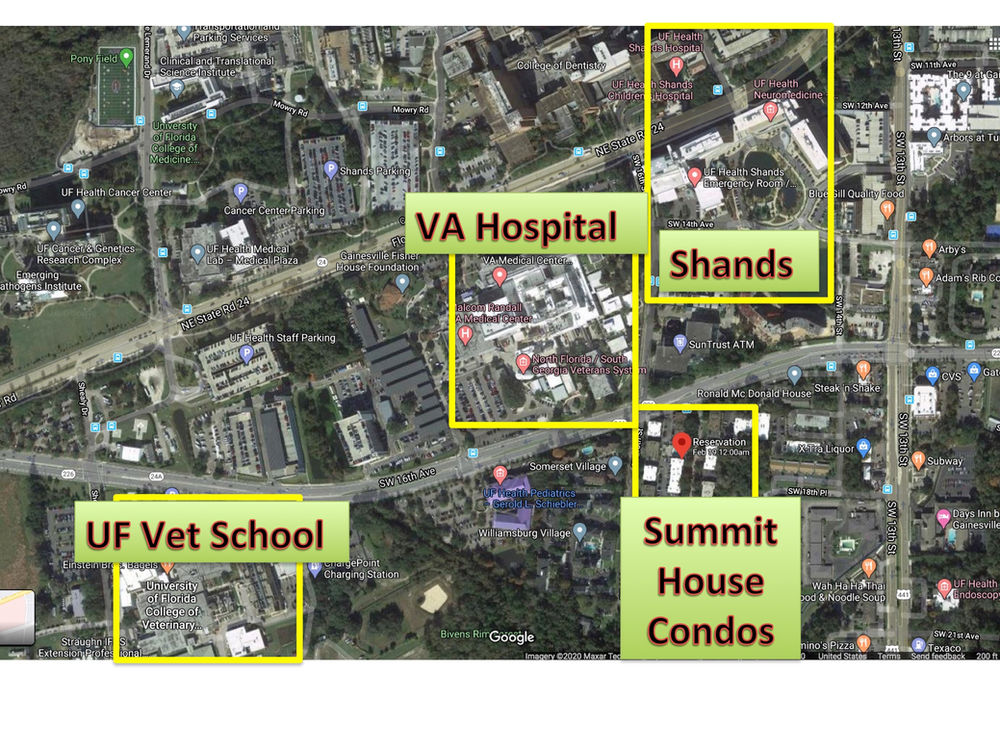 Gainesville, FL Hospital Patient and Family Housing