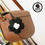 Thumbnail: Bag Charm - Petunia Black Cat