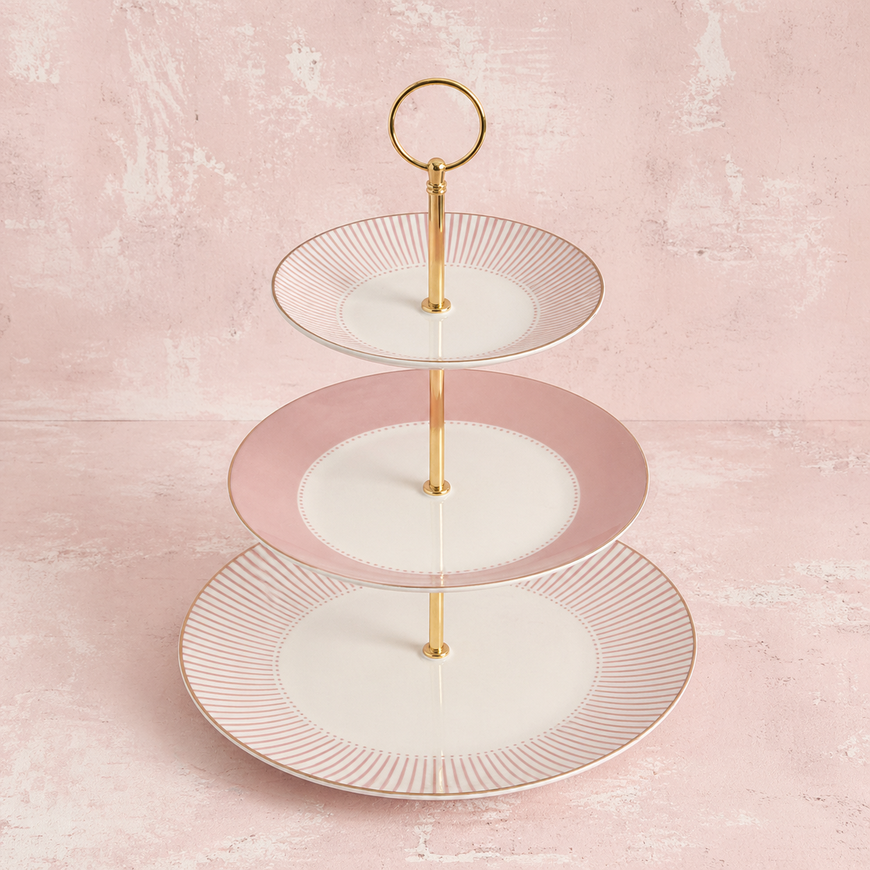 Présentoir à gourmandises 3 étages Madame de Récamier