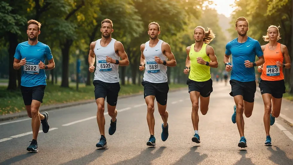 Runners Having a Recovery Day