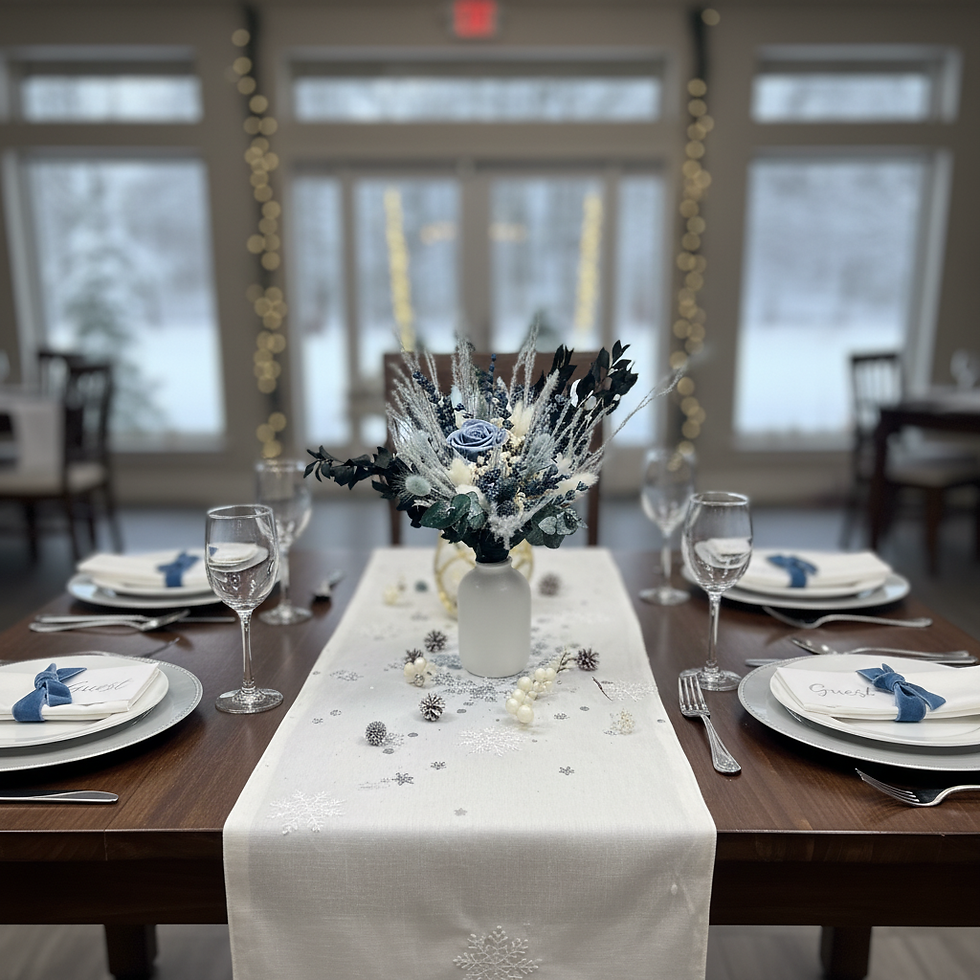 Miniaturbild: WINTERBLÜTEN Tischgesteck | M