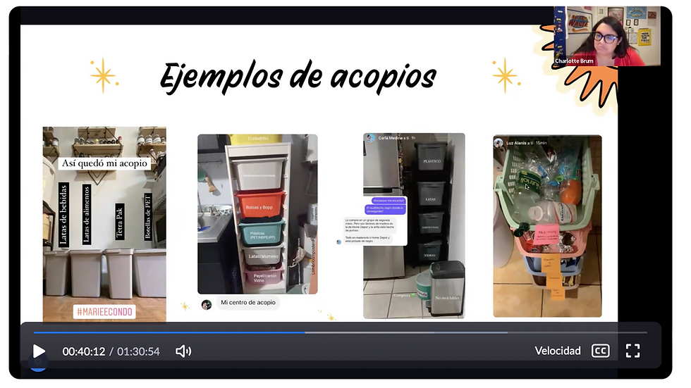 Miniatura: Grabación curso "El reciclaje comienza en casa"