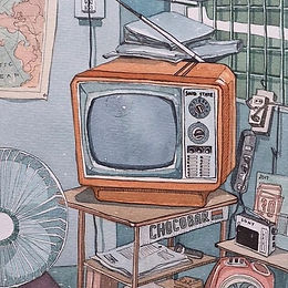 "Grandpa's corner - sketch #1
