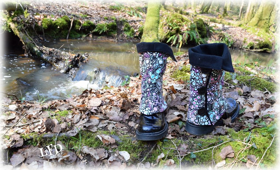 GUÊTRES - collection Originessence -"FAERIE"