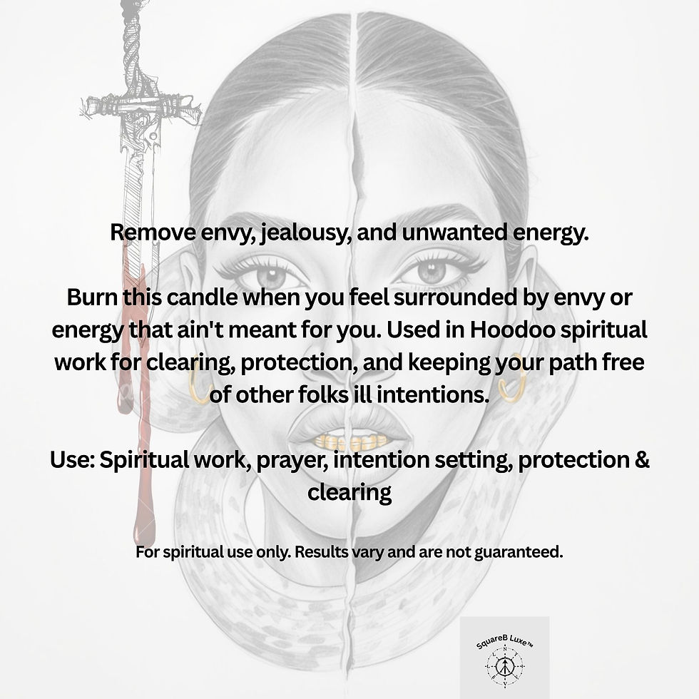 Thumbnail: 7 Day Envy Removal Spiritual Candle | Hoodoo Protection & Clearing