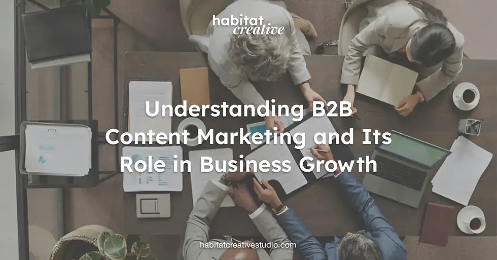 Understanding B2B Content Marketing and Its Role in Business Growth