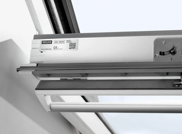 A Velux Window 'Data Plate' or 'Type Sign'