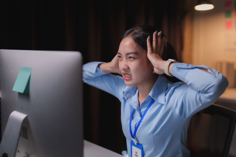 Loud noise computer fan