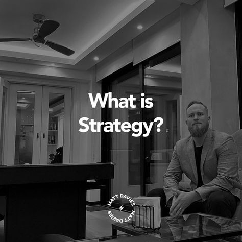 What is Strategy?
