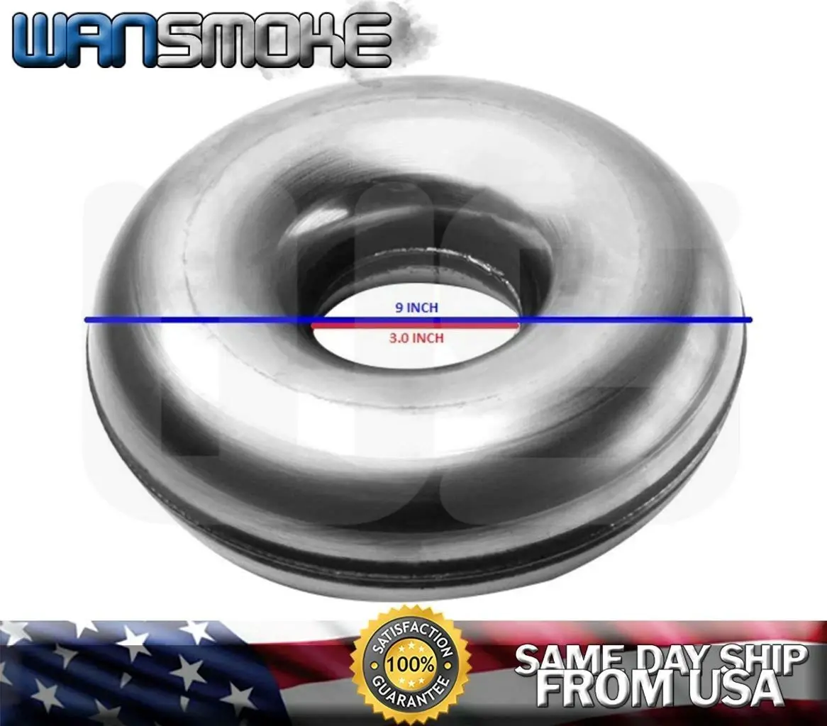 MANDREL BEND DONUT EXHAUST INTAKE MILD STEEL TURBO ACC. 3.0" 3.0IN 3IN 3.00" 3