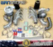 Twin Turbo Kit TT for LSX VORTEC 4.8 5.3 6.0 SILVERADO CAMARO LS V8 HOT PART T4