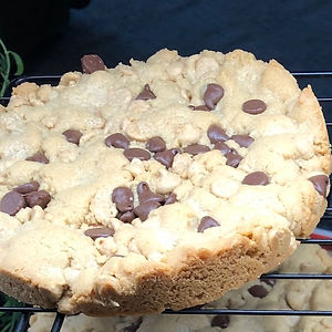 ★ 6 inch Double Peanut Butter Cookie With Chocolate Chips