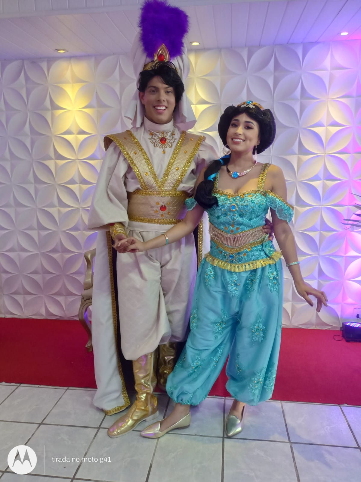 Aladdin e Jasmine