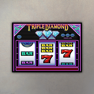 Casino Purple Diamond LIGHTBOX