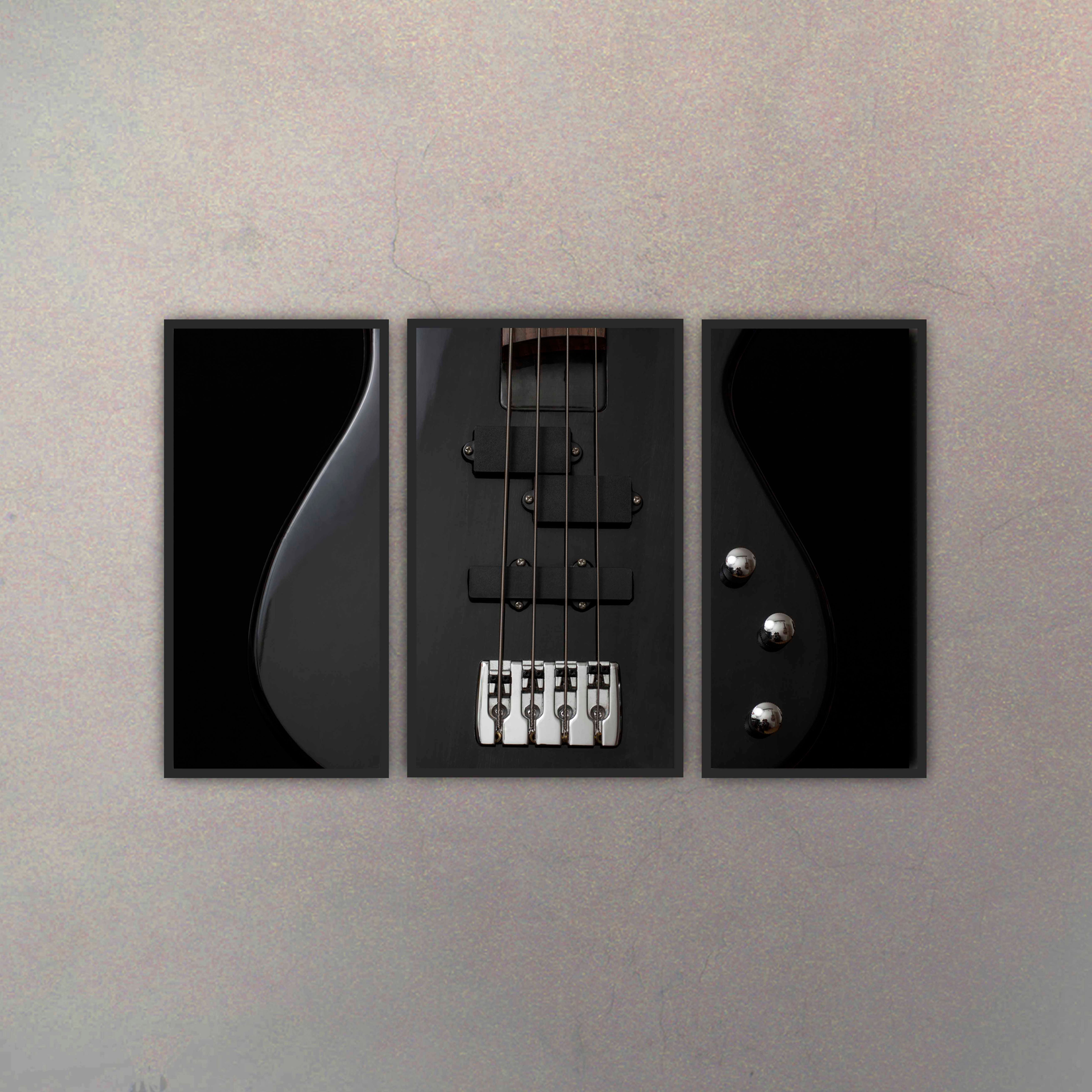 Tríptico Bajo Eléctrico (3 Cuadros)