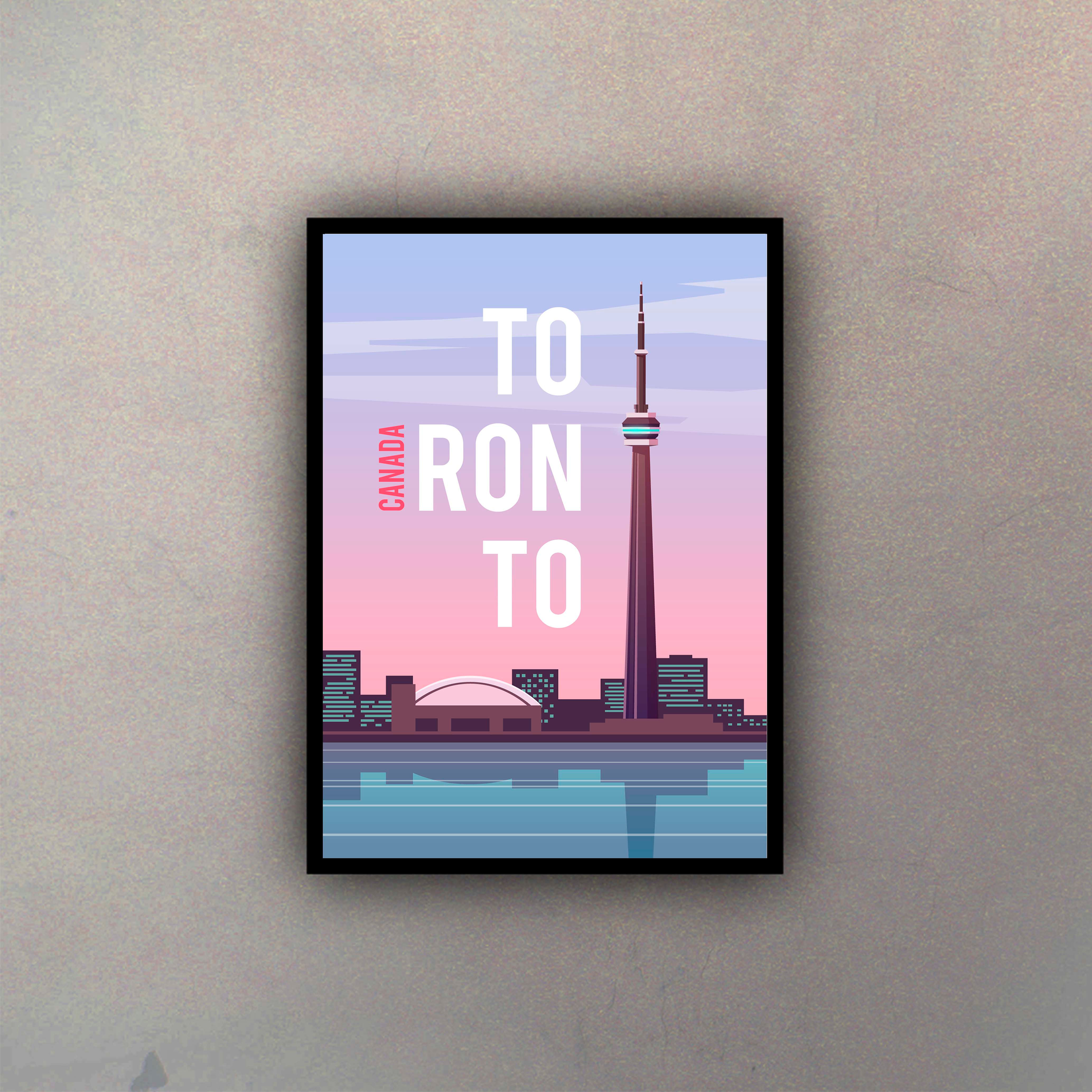 Afiche Vintage Toronto