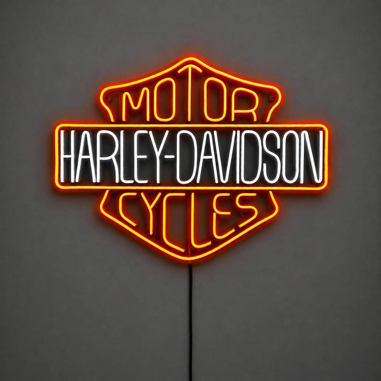 Neón Led Harley Davidson