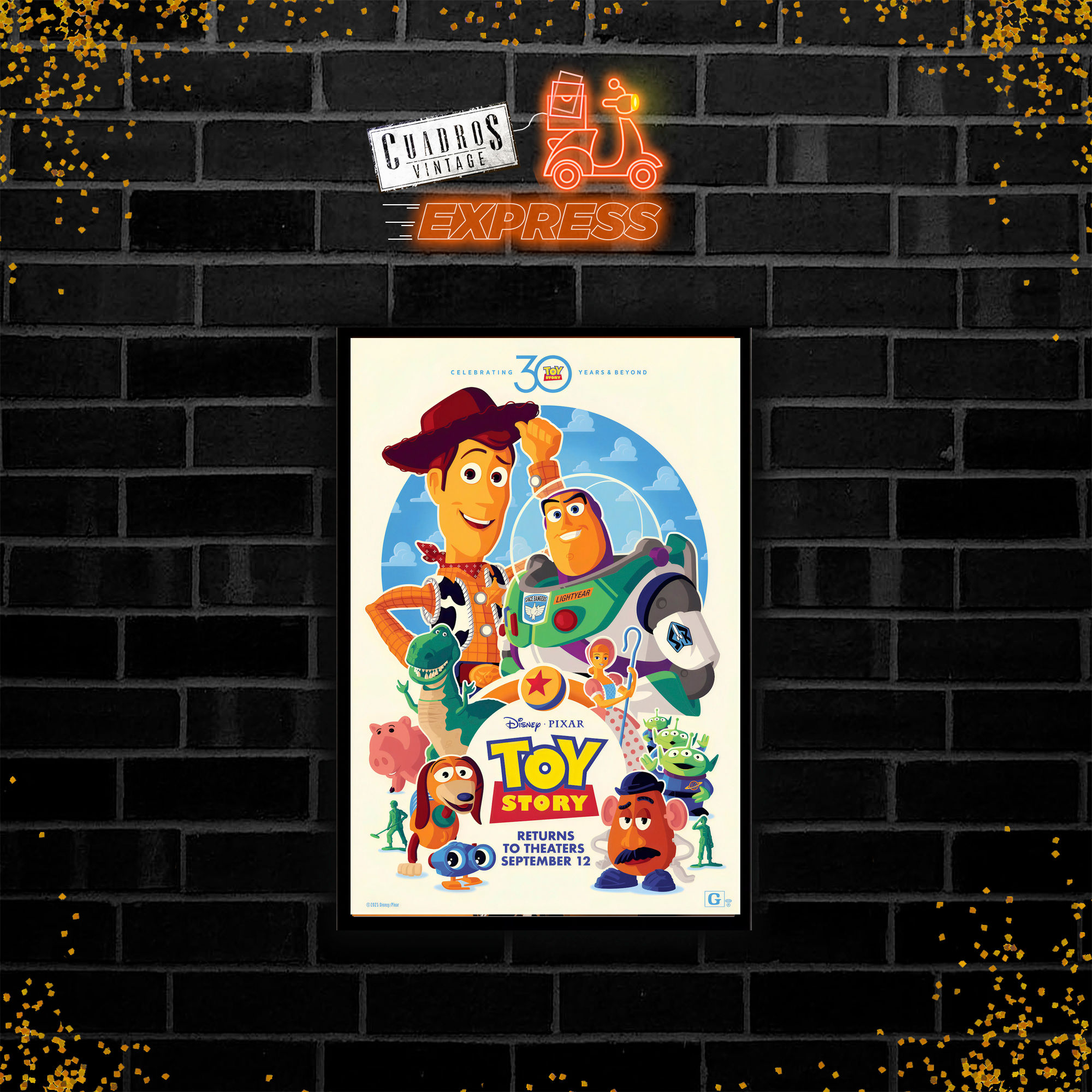 Afiche Cine Toy Story EXPRESS