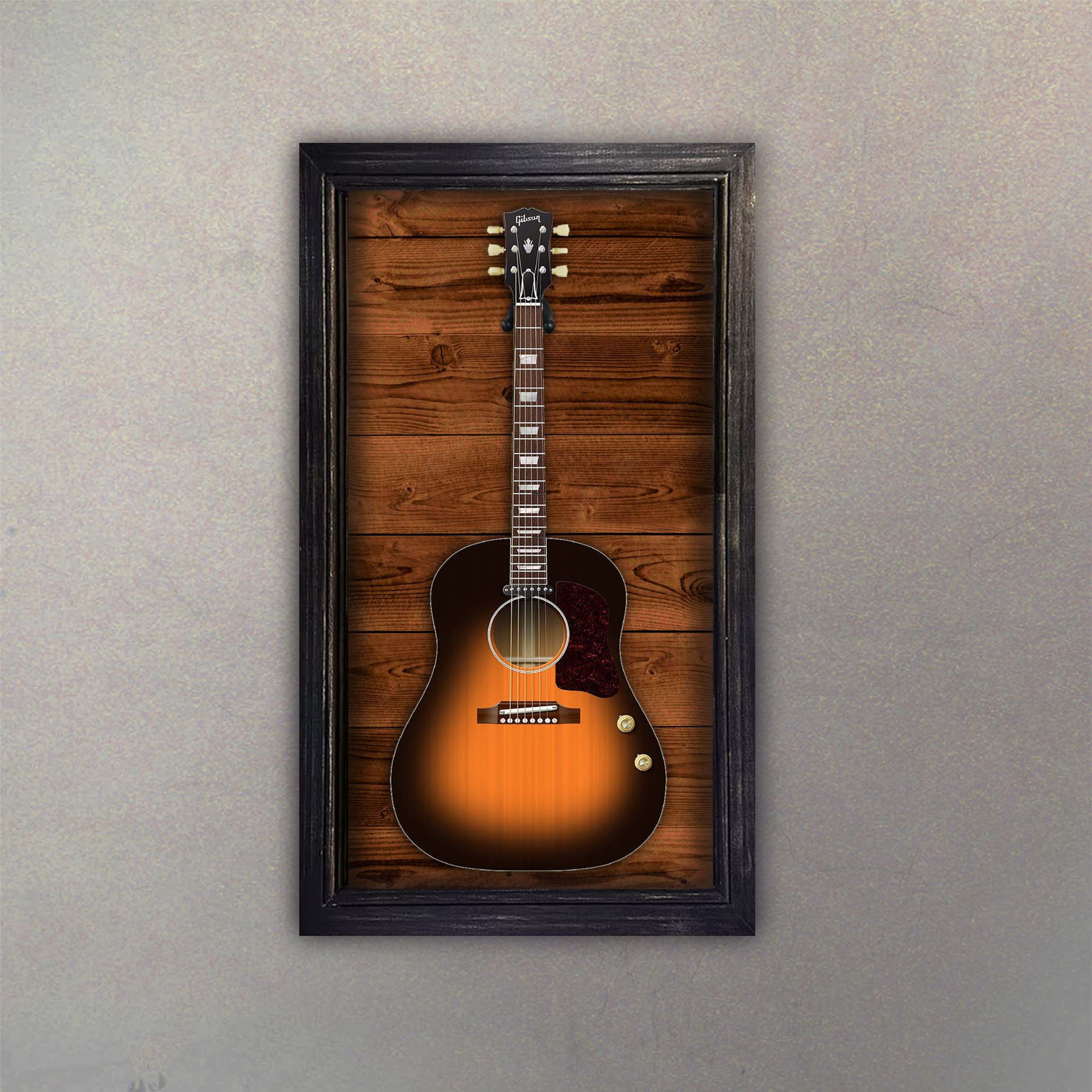 Cuadro Para Colgar Guitarra Real
