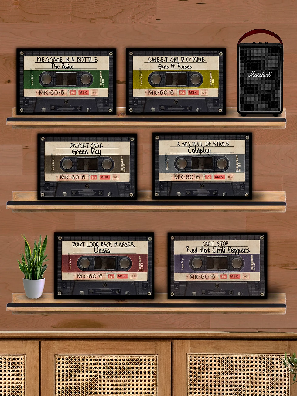 Combo Cassettes Mini (6 Cuadros)
