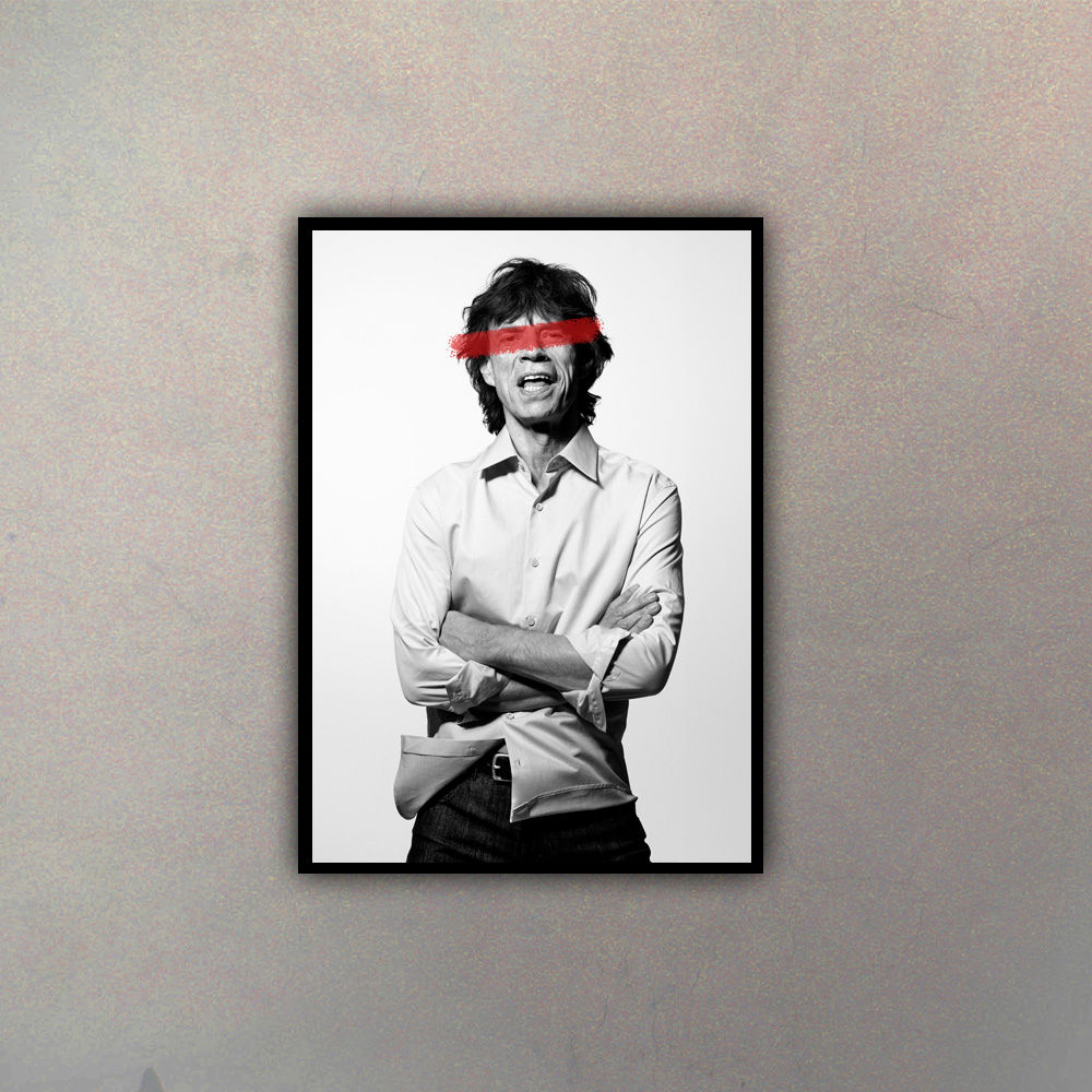 Mick Jagger Red