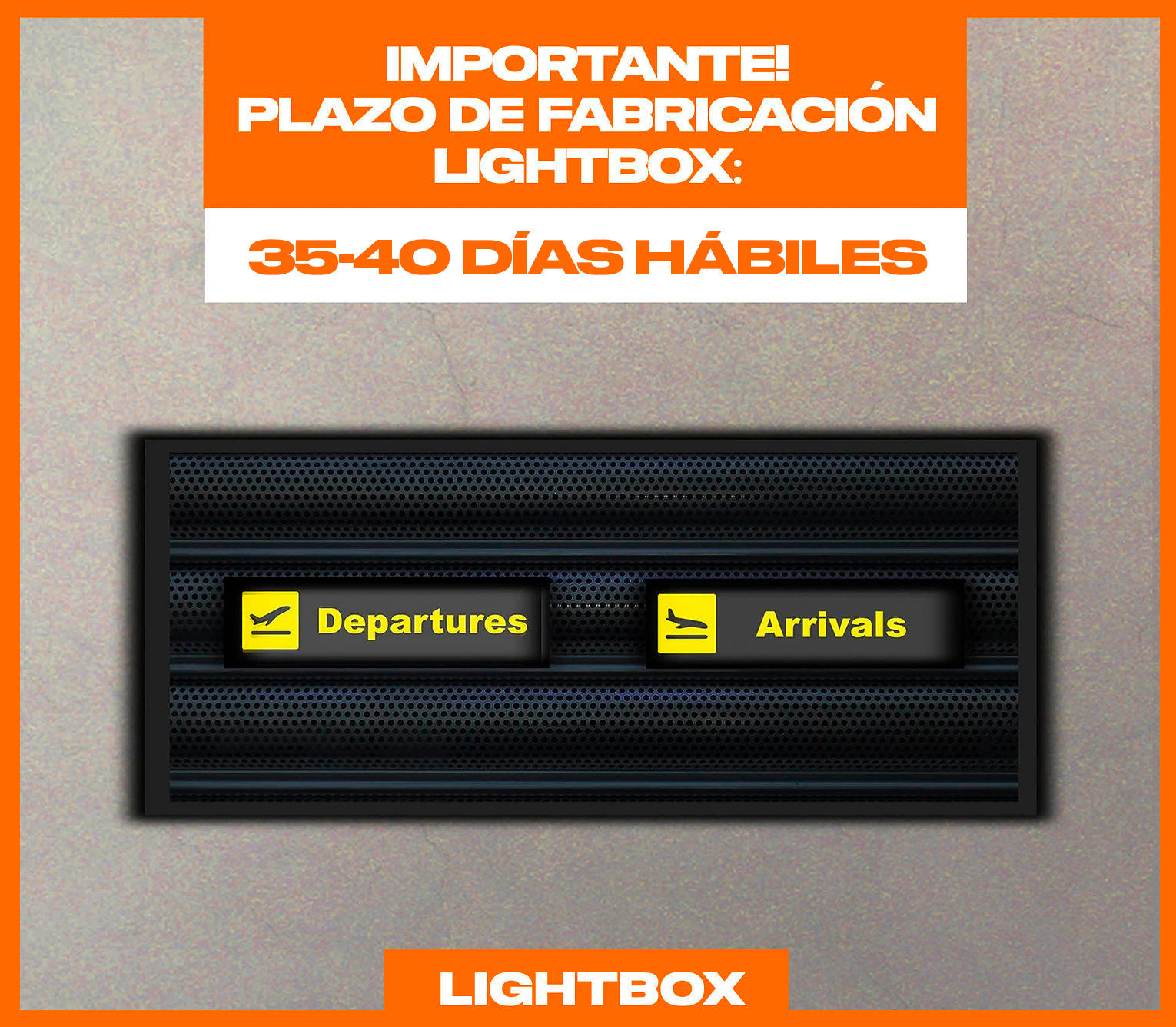 Airport Panel (2 Frames) Lightbox