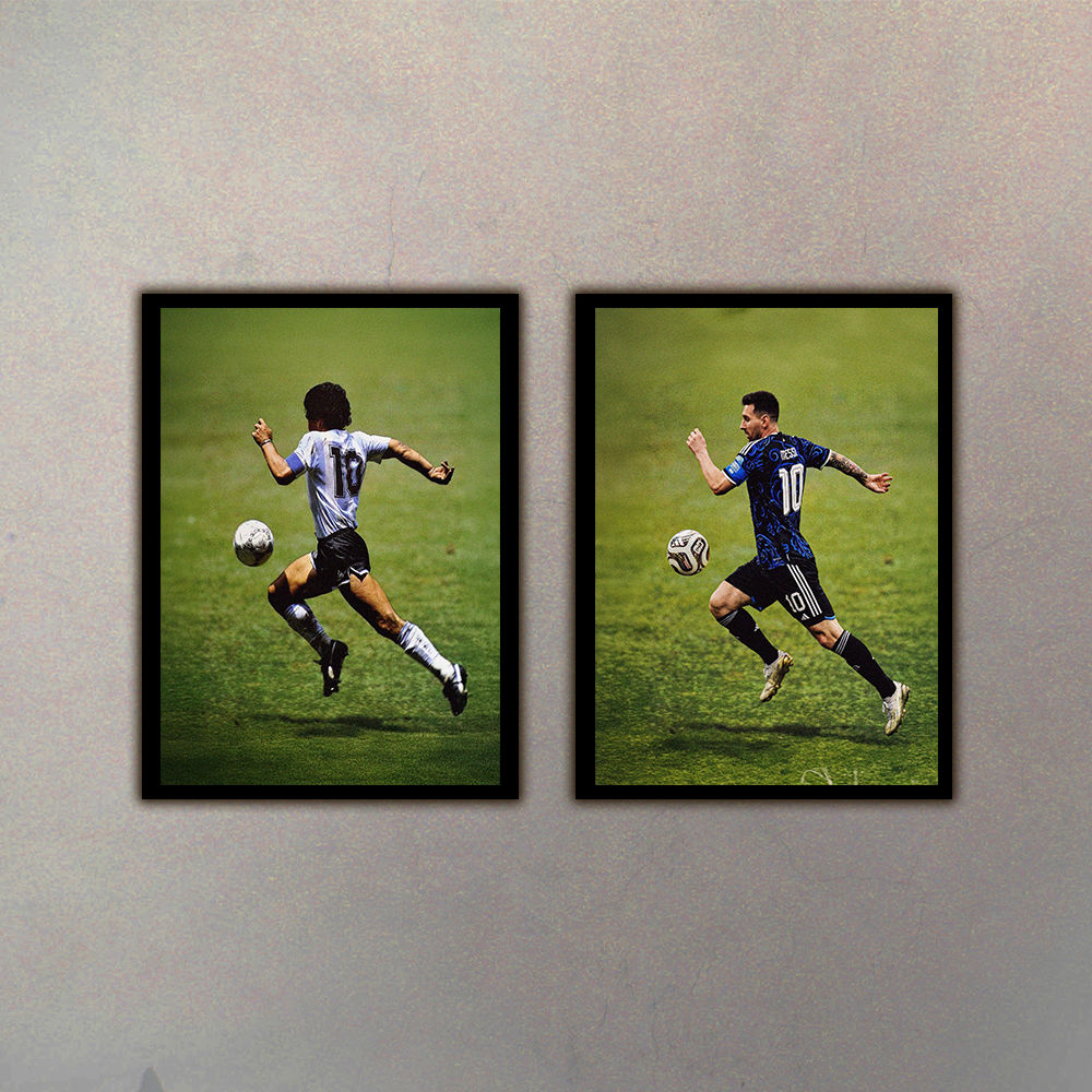 Set Diego & Lionel (2 Cuadros)