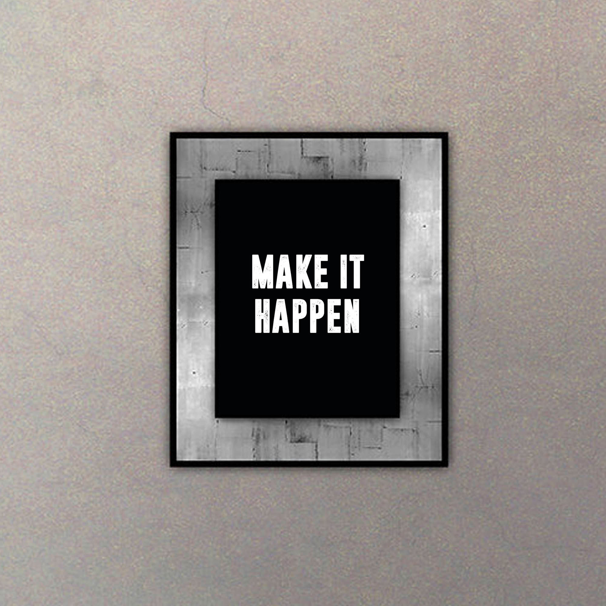 Silver Motivational Quote II