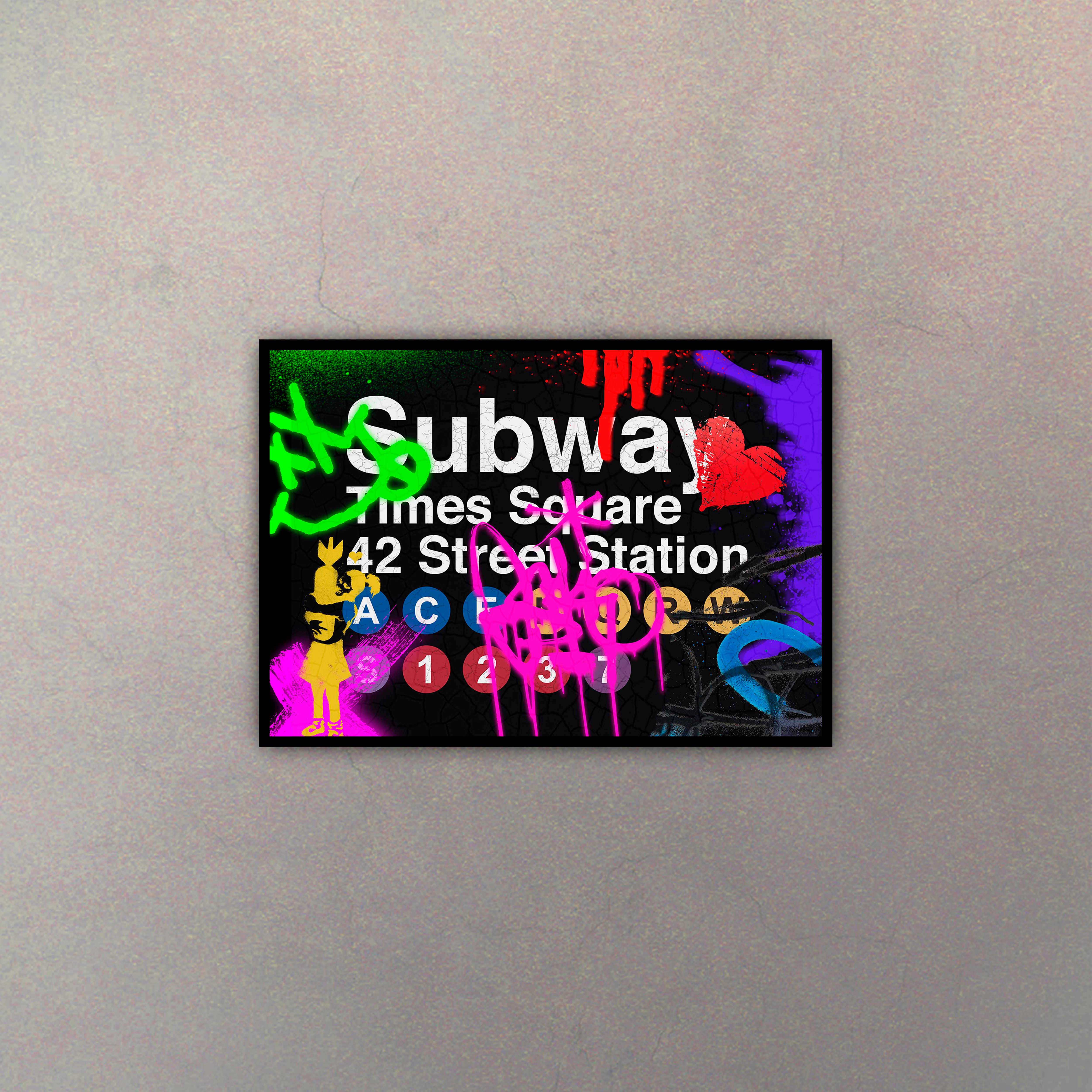 NYC Subway Pop I