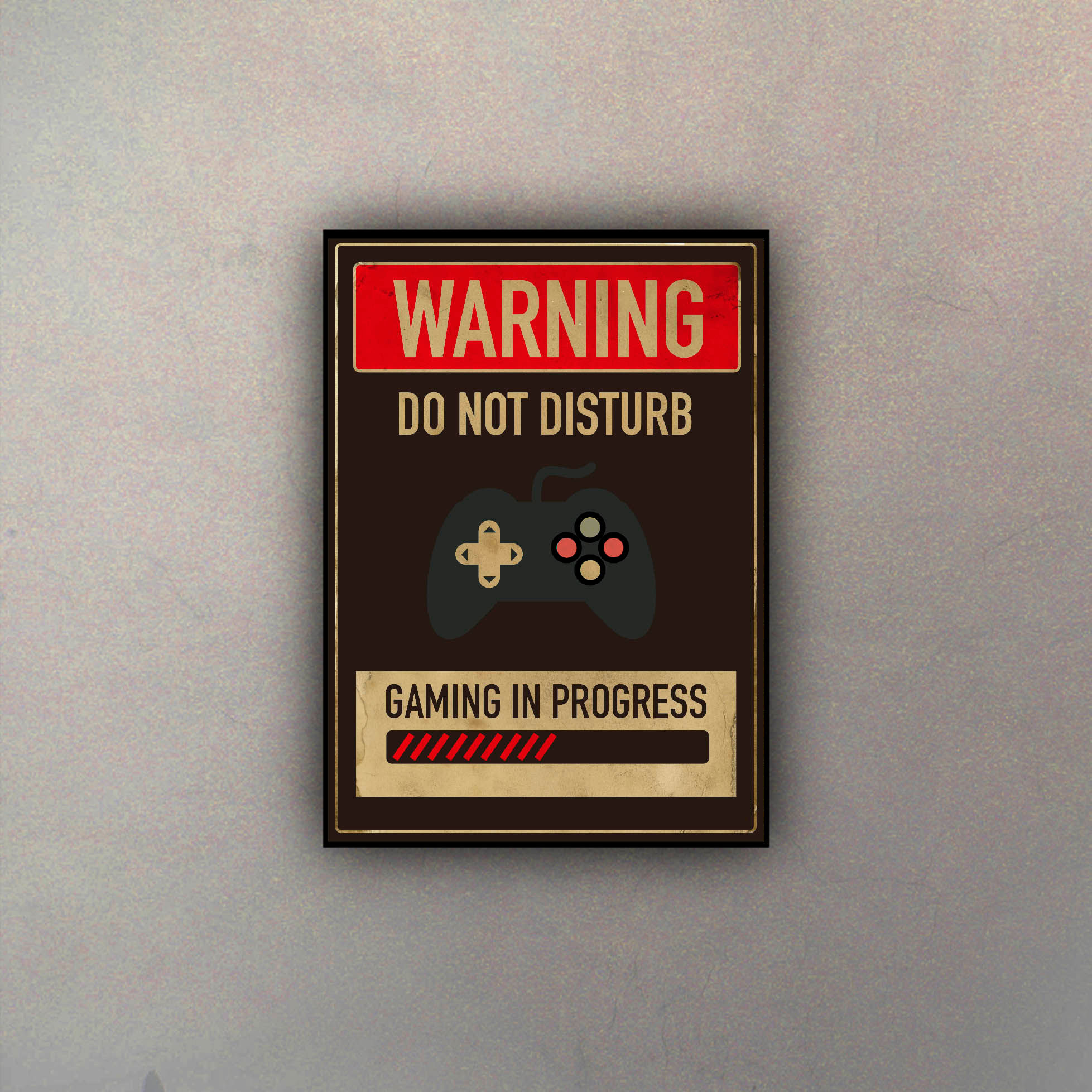 Warning Do Not Disturb Gaming