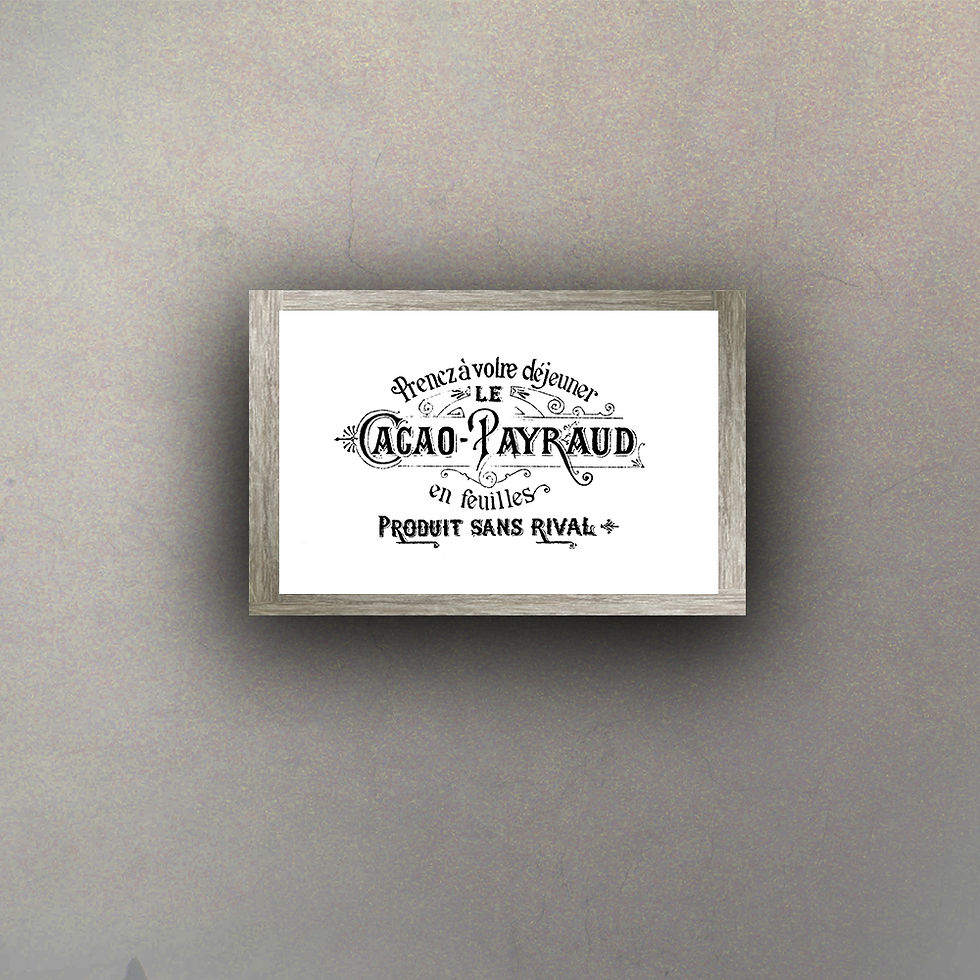 Miniatura: Cartel Vintage Cacao