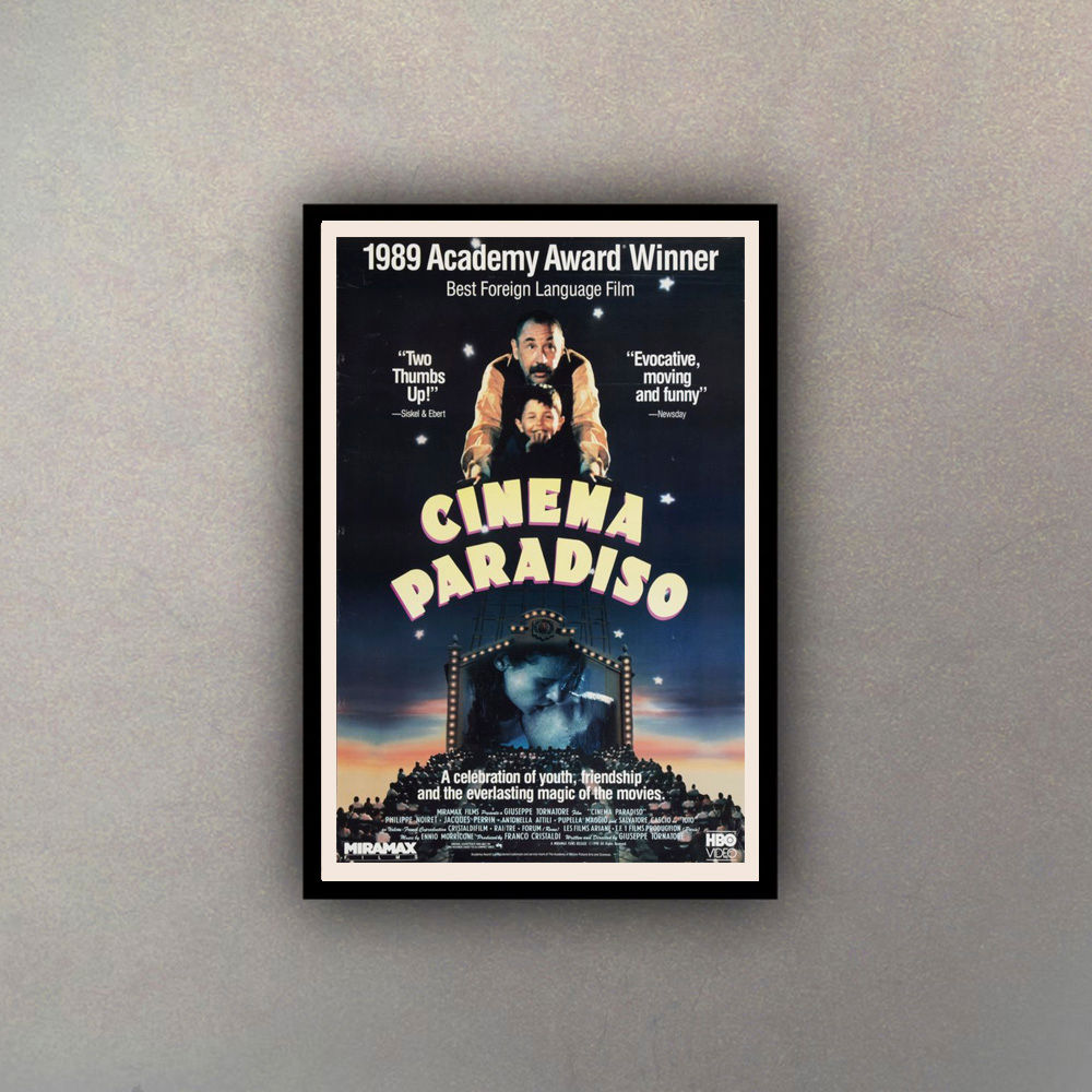 Afiche Cine Cinema Paradiso