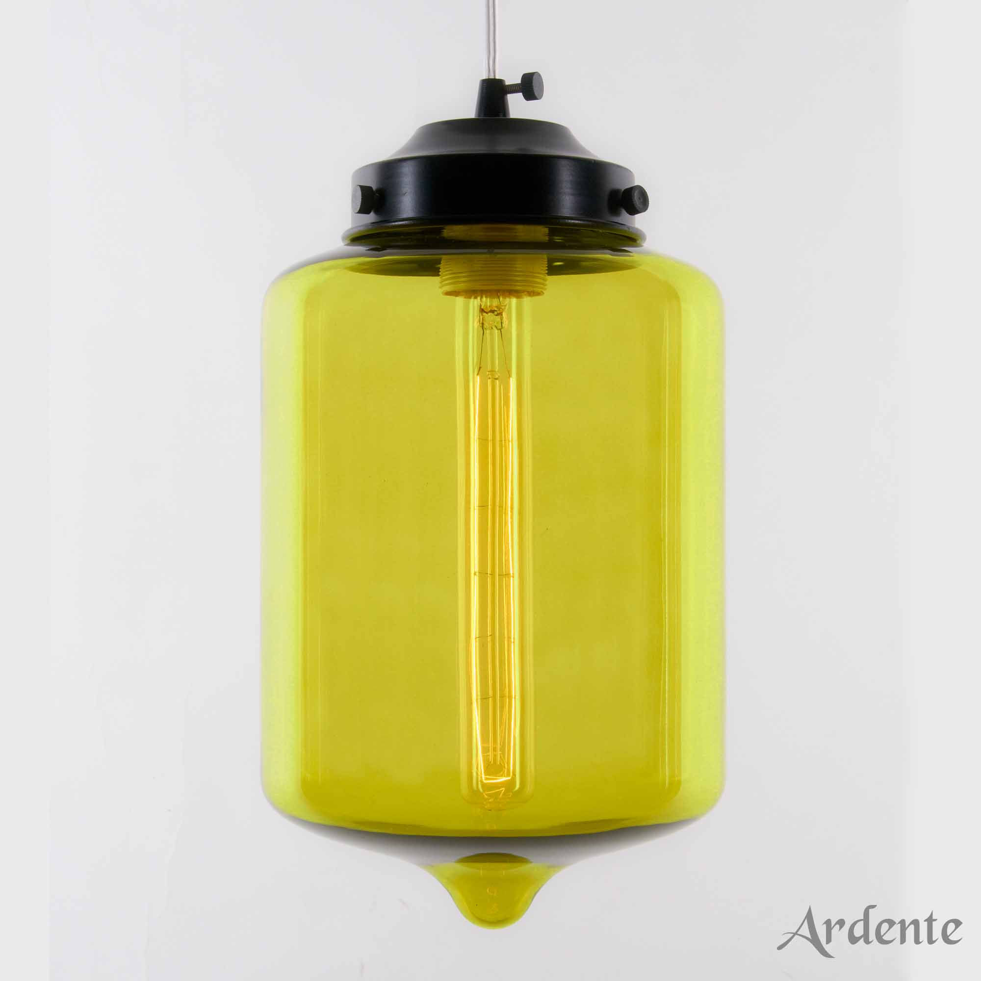 Turret Glass, 1-0590,  Mb-1 Green