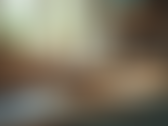 Eye-level view of a cluttered kitchen counter with multiple food delivery containers and receipts