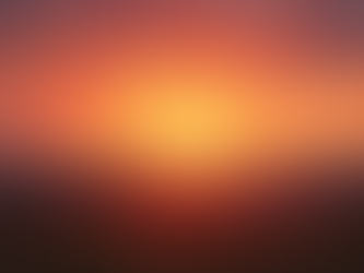 Eye-level view of a serene landscape with a vibrant sunset