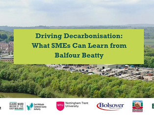 DON'T MISS: NET ZERO EVENT WITH BALFOUR BEATTY