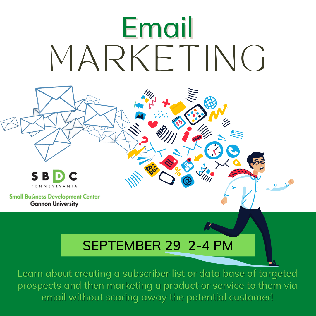 Email Marketing Gannon SBDC