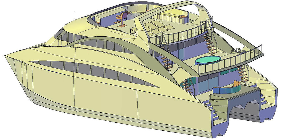 Luxury Catamaran Yacht