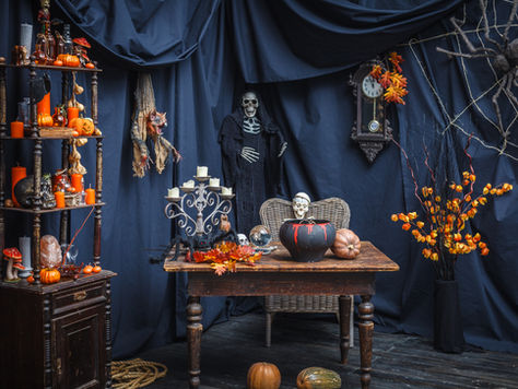 Halloween Decorating Around the House