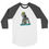 Thumbnail: RoboSloth 3/4 sleeve raglan shirt