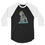 Thumbnail: RoboSloth 3/4 sleeve raglan shirt