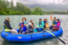 Rafting with Fish Camp